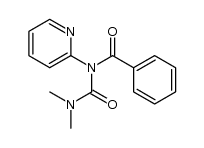 N-(dimethylcarbamoyl)-N-(pyridin-2-yl)benzamide Structure