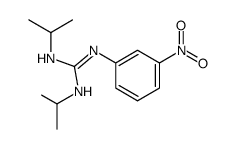 N-(3-nitrophenyl)-N',N''-diisopropylguanidine Structure