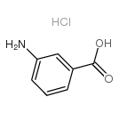 盐酸-3-氨基苯甲酸结构式