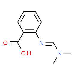 Benzoic acid, 2-[[(dimethylamino)methylene]amino]- (9CI) Structure