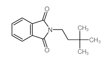 1H-Isoindole-1,3(2H)-dione,2-(3,3-dimethylbutyl)- structure