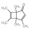 Bicyclo[3.2.0]hepta-3,6-dien-2-one,1,4,5,6,7-pentamethyl-结构式