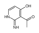 4(1H)-Pyridinone, 3-acetyl-2-amino- (9CI) structure