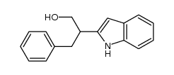 β-(phenylmethyl)-1H-indole-ethanol结构式