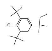 2-Hydroxy-1.3-di-tert.-butyl-5-tert.-pentyl-benzol Structure