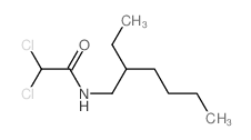 Acetamide, 2,2-dichloro-N-(2-ethylhexyl)-结构式