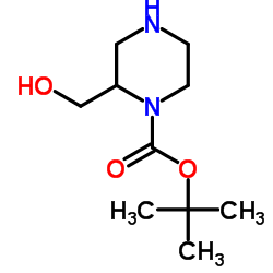 tert-butyl 2-(hydroxymethyl)piperazine-1-carboxylate picture