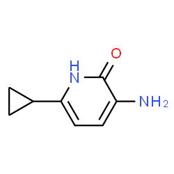 2(1H)-Pyridinone,3-amino-6-cyclopropyl-(9CI)结构式