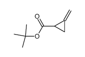 Cyclopropanecarboxylic acid, methylene-, 1,1-dimethylethyl ester (9CI) structure