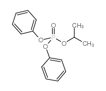 Phosphoric acid,(1-methylethyl)phenyl diphenyl ester Structure