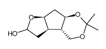 (1S,2S,6R,8S)-10,10-dimethyl-5,9,11-trioxatricyclo[6.4.0.02,6]dodecan-4-ol结构式