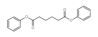 diphenyl hexanedioate Structure