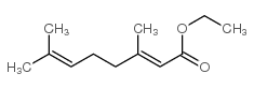 ETHYL GERANATE Structure