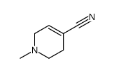 4-Pyridinecarbonitrile,1,2,3,6-tetrahydro-1-methyl-(9CI) structure