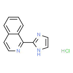 1-(1H-IMIDAZOL-2-YL)-ISOQUINOLINE HCL结构式