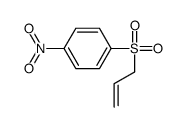 1-nitro-4-prop-2-enylsulfonylbenzene结构式