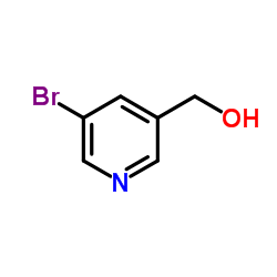 5-溴-3-吡啶甲醇结构式