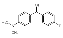 4-(DIMETHYLAMINO)-4'-FLUOROBENZHYDROL Structure