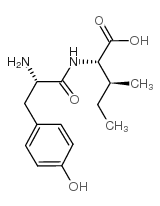 H-Tyr-Ile-OH Structure