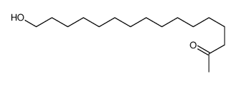 16-hydroxyhexadecan-2-one结构式