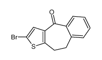 2-BROMO-9,10-DIHYDRO-4H-BENZO(4,5)CYCLOHEPTA(1,2-B)THIOPHEN-4-ONE picture