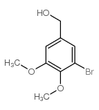 (3-bromo-4,5-dimethoxyphenyl)methanol结构式