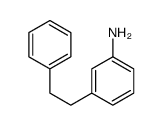 Benzenamine, 3-(2-phenylethyl)- Structure