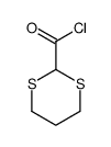 1,3-Dithiane-2-carbonyl chloride (9CI)结构式