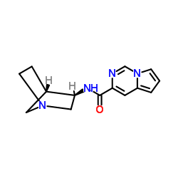 Pyrrolo[1,2-c]pyrimidine-3-carboxamide, N-(1R,3R,4S)-1-azabicyclo[2.2.1]hept-结构式