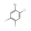 1-bromo-2-chloro-4,5-difluorobenzene structure