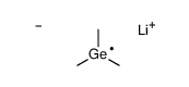 lithium,carbanide,trimethylgermanium Structure