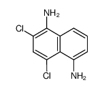 2.4-Dichlor-1.5-naphthylen-diamin Structure