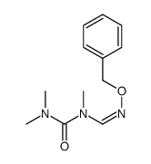 1,1,3-trimethyl-3-(phenylmethoxyiminomethyl)urea Structure