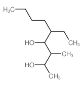 6-ethyl-3-methyl-nonane-2,4-diol structure