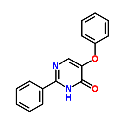 5-Phenoxy-2-phenylpyrimidin-4-ol Structure