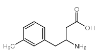 3-amino-4-(3-methylphenyl)butanoic acid picture