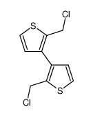 2,2'-bis-chloromethyl-[3,3']bithiophenyl Structure