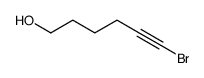 6-bromo-hex-5-yn-1-ol Structure