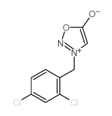 3-[(2,4-dichlorophenyl)methyl]-1-oxa-2-aza-3-azoniacyclopent-3-en-5-one picture