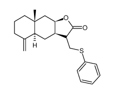 13-(phenylthio)isoalantolactone Structure