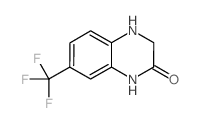 7-(三氟甲基)-3,4-二氢喹喔啉-2(1H)-酮结构式