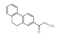 1-(9,10-dihydrophenanthren-2-yl)propan-1-one Structure