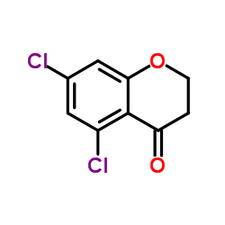 4H-1-BENZOPYRAN-4-ONE, 5,7-DICHLORO-2,3-DIHYDRO- picture