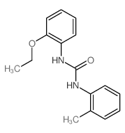 1-(2-ethoxyphenyl)-3-(2-methylphenyl)urea结构式