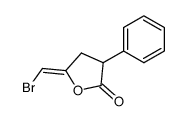 3-phenyl-5(Z)-bromomethylidenetetrahydro-2-furanone Structure