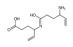 4-(4-aminohex-5-enoylamino)hex-5-enoic acid结构式