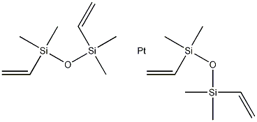 Karstedt's catalyst structure