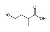 4-hydroxy-2-methyl-butyric acid structure