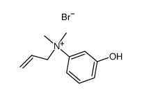 N-allyl-3-hydroxy-N,N-dimethylanilinium bromide Structure