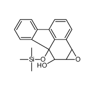 5a-((trimethylsilyl)oxy)-3b,4a,5,5a-tetrahydrofluorantheno[2,3-b]oxiren-5-ol结构式